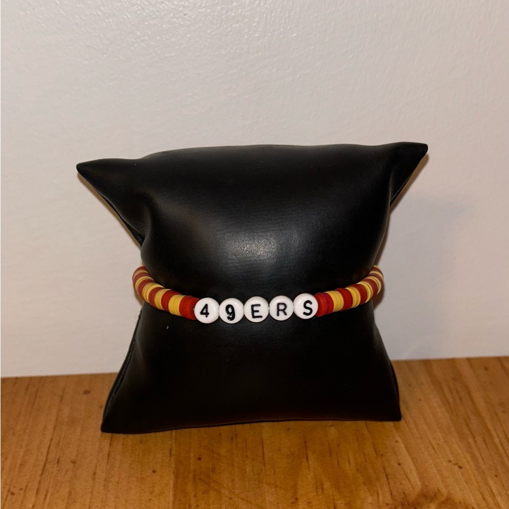San Francisco 49ers Heishi Bracelet